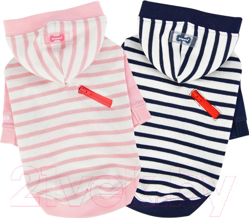 Изображение товара Футболка для животных Puppia Jalen с капюшоном / PATA-TS1724-LP-L (розовый)