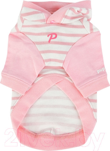 Изображение товара Футболка для животных Puppia Jalen с капюшоном / PATA-TS1724-LP-L (розовый)