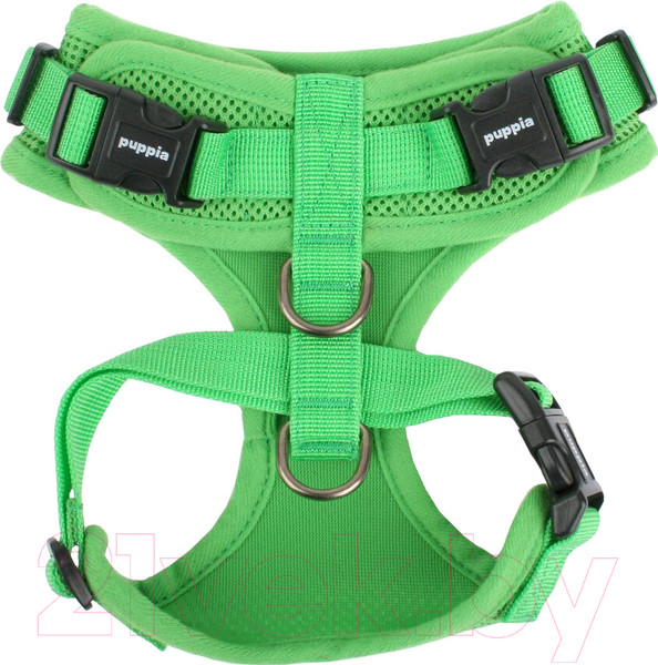 Изображение товара Шлея-жилетка для животных Puppia Ritefit Harness / PAJA-AC617-GR-S (зеленый)