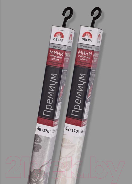 Изображение товара Рулонная штора Delfa Сантайм Венеция Термо-Блэкаут СРШ-01МП 79513 (48x170, шоколад)