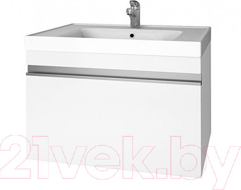 Изображение товара Тумба под умывальник Dreja Grace 60 (белый лак)