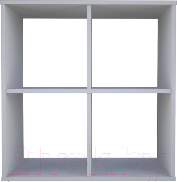 Изображение товара Стеллаж Polini Kids Home Smart Кубический 4 секции (белый)