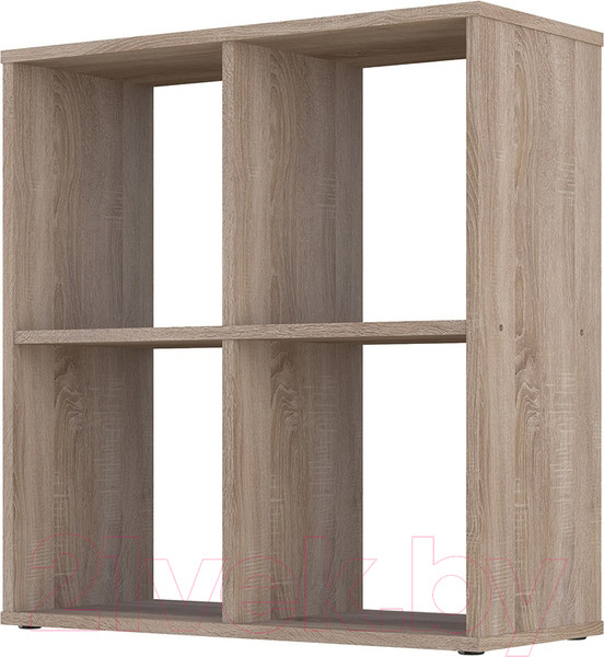 Изображение товара Стеллаж Polini Kids Home Smart Кубический 4 секции (дуб)