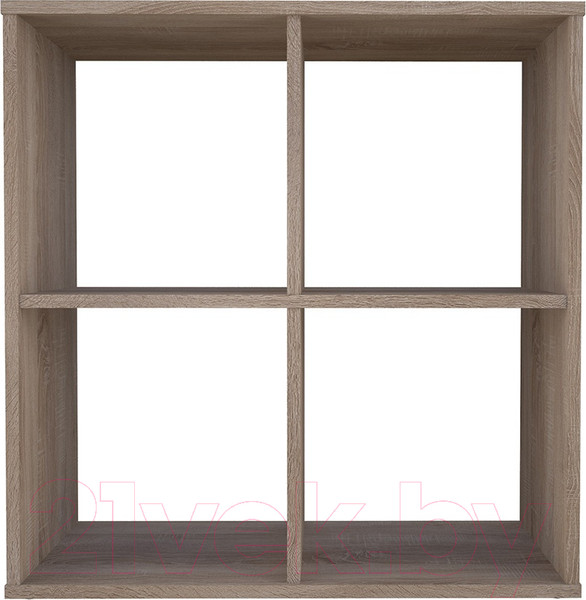 Изображение товара Стеллаж Polini Kids Home Smart Кубический 4 секции (дуб)