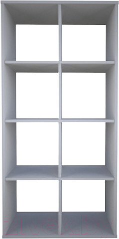 Изображение товара Стеллаж Polini Kids Home Smart Кубический 8 секций (белый)