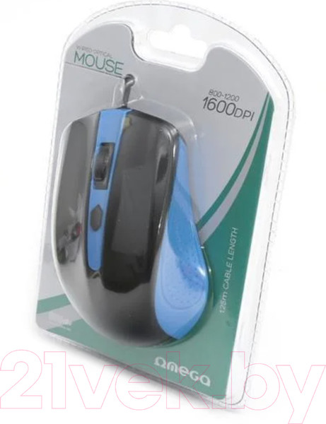 Изображение товара Мышь Omega OM-05BL / OM05BL (синий)