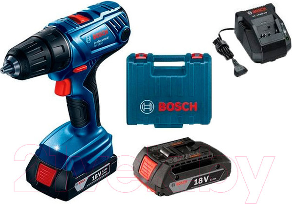 Изображение товара Профессиональная дрель-шуруповерт Bosch GSB 180 LI (0.601.9F8.307)