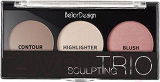 Изображение товара Палетка для скульптурирования Belor Design Sculpting Trio тон 1