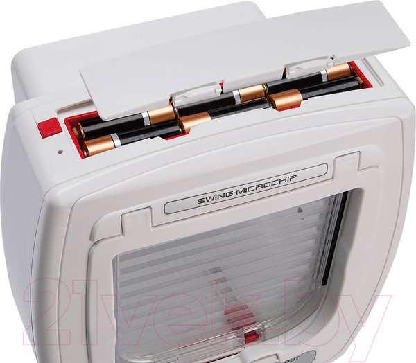 Изображение товара Электронная дверца для животных Ferplast Swing Microchip / 72090011 (белый)