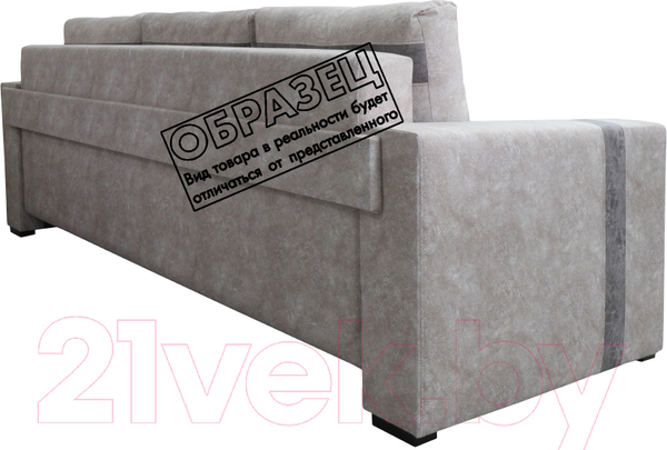 Изображение товара Диван Lama мебель Пингвин-3П (Germes Beige/Germes Peble)