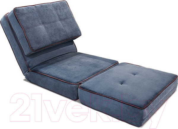 Изображение товара Кресло-кровать Lama мебель Раскладное Марио (Bahama Denim/Bahama Grey)