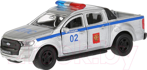 Изображение товара Автомобиль игрушечный Технопарк Ford Ranger Пикап. Полиция / SB-18-09-FR-P
