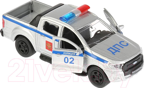 Изображение товара Автомобиль игрушечный Технопарк Ford Ranger Пикап. Полиция / SB-18-09-FR-P