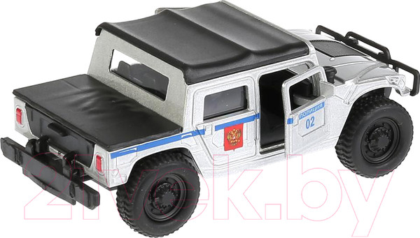 Изображение товара Автомобиль игрушечный Технопарк Hummer H1 Пикап. Полиция / SB-18-09-H1-P-WB