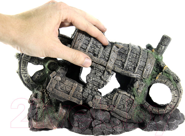 Изображение товара Декорация для аквариума Deksi Сундук №003