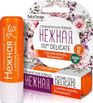 Изображение товара Бальзам для губ Belor Design Нежная