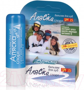 Изображение товара Бальзам для губ Belor Design Аляска спорт SPF 15