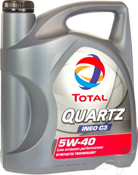 Изображение товара Моторное масло Total Quartz Ineo C3 5W40 / 213103 (5л)