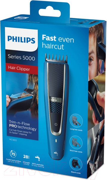 Изображение товара Машинка для стрижки волос Philips HC5612/15