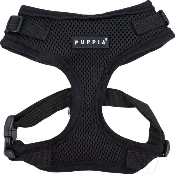 Изображение товара Шлея-жилетка для животных Puppia Ritefit Harness / PAJA-AC617-BK-XL (черный)