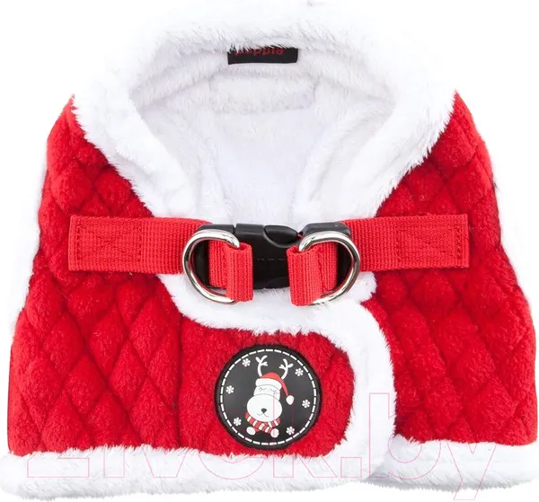 Изображение товара Шлея-жилетка для животных Puppia Blitzen-B / PAQD-AH1470-RD-L (красный)