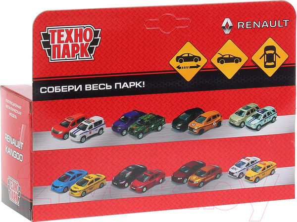Изображение товара Автомобиль игрушечный Технопарк Renault Kangoo. Полиция / KANGOO-P