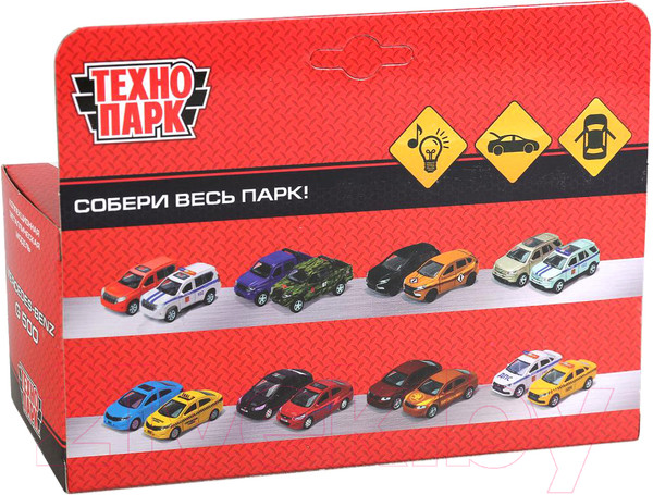 Изображение товара Автомобиль игрушечный Технопарк Mercedes-Benz G-Class. Полиция / G-СLASS-P-SL