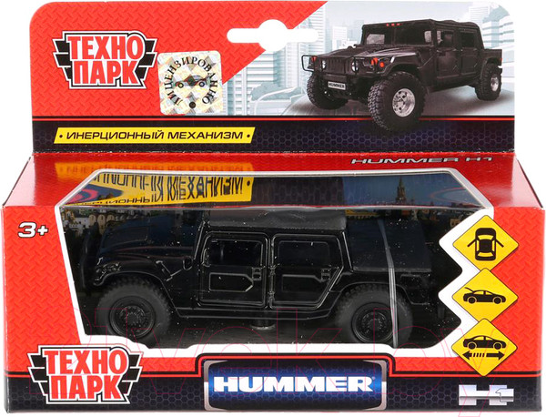 Изображение товара Автомобиль игрушечный Технопарк Hummer H1 Пикап / SB-18-09-H1-N(B)-WB