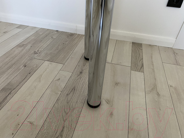 Изображение товара Обеденный стол Senira Р-001-01 (белый глянец/хром)