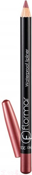 Изображение товара Карандаш для губ Flormar Waterproof Lipliner Водостойкий тон 203