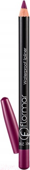 Изображение товара Карандаш для губ Flormar Waterproof Lipliner Водостойкий тон 218