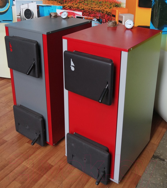 Изображение товара Твердотопливный котел Теплоприбор КС-Т-12.5 (с регулятором тяги)