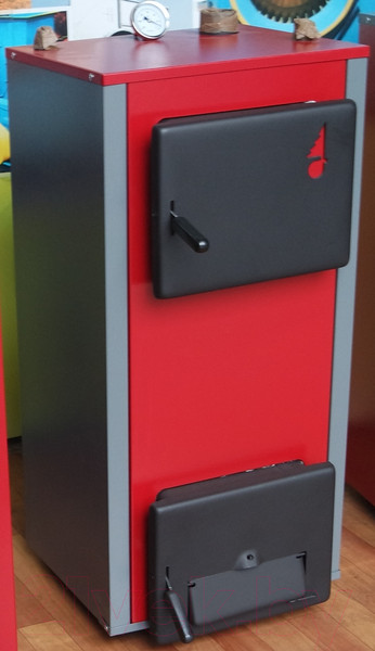 Изображение товара Твердотопливный котел Теплоприбор КС-Т-12.5 (с регулятором тяги)