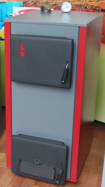 Изображение товара Твердотопливный котел Теплоприбор КС-Т-12.5 (с регулятором тяги)