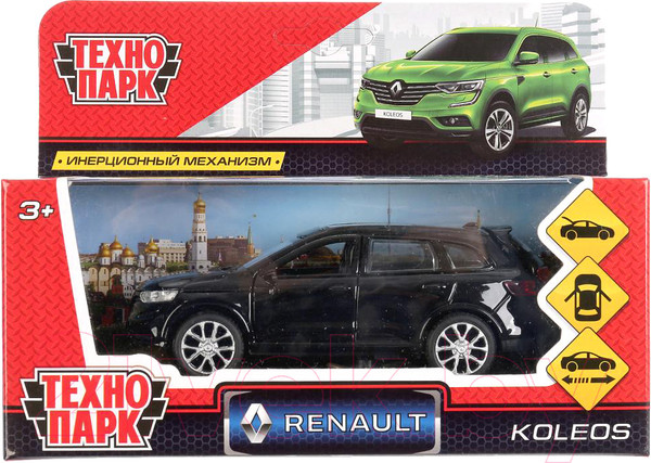 Изображение товара Масштабная модель автомобиля Технопарк Renault Koleos / KOLEOS-BK