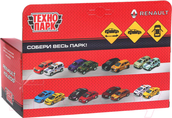Изображение товара Масштабная модель автомобиля Технопарк Renault Koleos / KOLEOS-BK