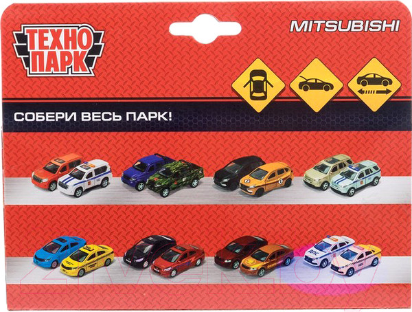 Изображение товара Автомобиль игрушечный Технопарк Mitsubishi Pajero Sport / PAJERO-S-BU