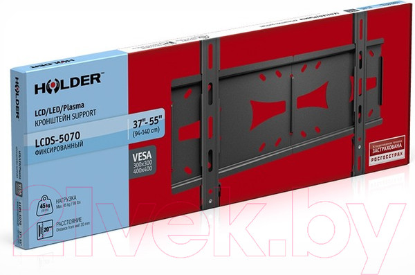 Изображение товара Кронштейн для телевизора Holder LCDS-5070 (металлик)