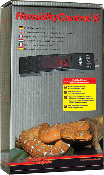 Изображение товара Гигростат для террариума Lucky Reptile Humidity Control II цифровой HC-2
