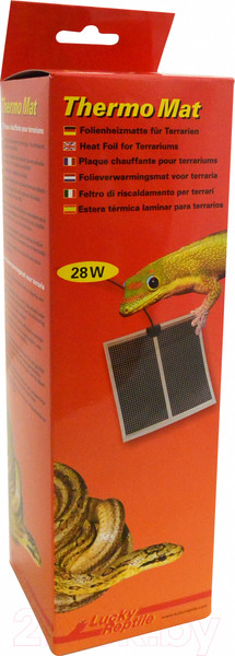 Изображение товара Термоковрик для террариума Lucky Reptile Thermo mat 28Вт / HTM-28