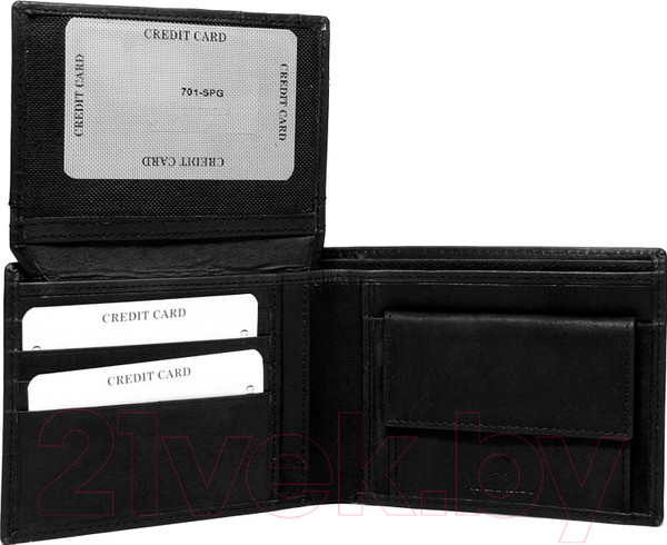 Изображение товара Портмоне Cedar 701-SPG (черный)