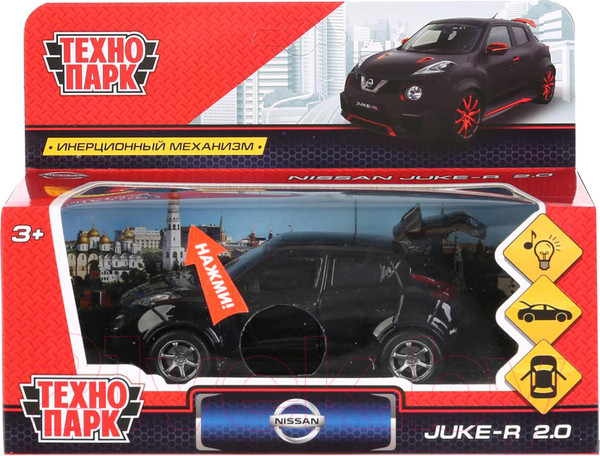 Изображение товара Автомобиль игрушечный Технопарк Nissan Juke-R 2.0 / JUKE-BKM-SL