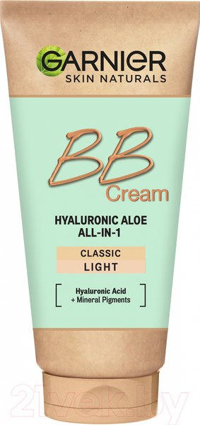 Изображение товара BB-крем Garnier Секрет Совершенства комплексное увлажнение (50мл, светло-бежевый)