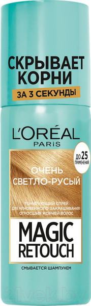Изображение товара Тонирующий спрей для волос L'Oreal Paris Magic Retouch 9 (очень светло-русый)