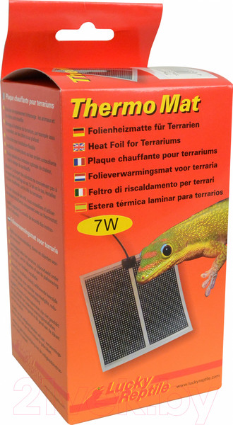 Изображение товара Термоковрик для террариума Lucky Reptile Thermo mat 7Вт / HTM-7
