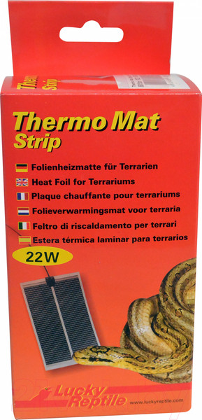 Изображение товара Термоковрик для террариума Lucky Reptile Thermo mat Strip 22Вт / HTMS-22