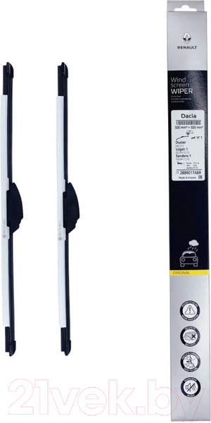 Изображение товара Щетка стеклоочистителя Renault 288901158R