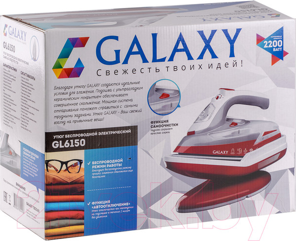 Изображение товара Беспроводной утюг Galaxy GL 6150