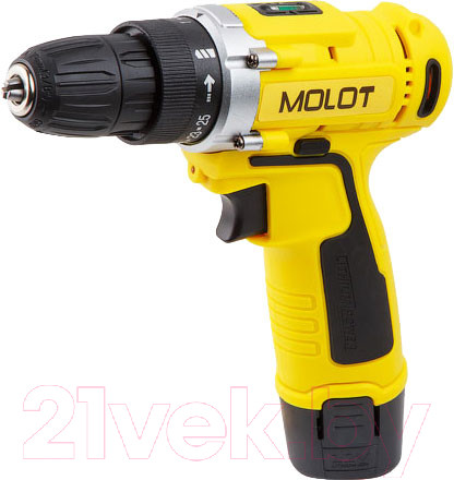 Изображение товара Аккумуляторная дрель-шуруповерт Molot MBD 1213-1 Li (MBD12131Li0029)