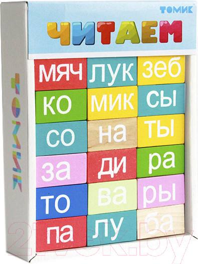 Изображение товара Развивающая игра Томик Учимся играя Читаем / 1-87